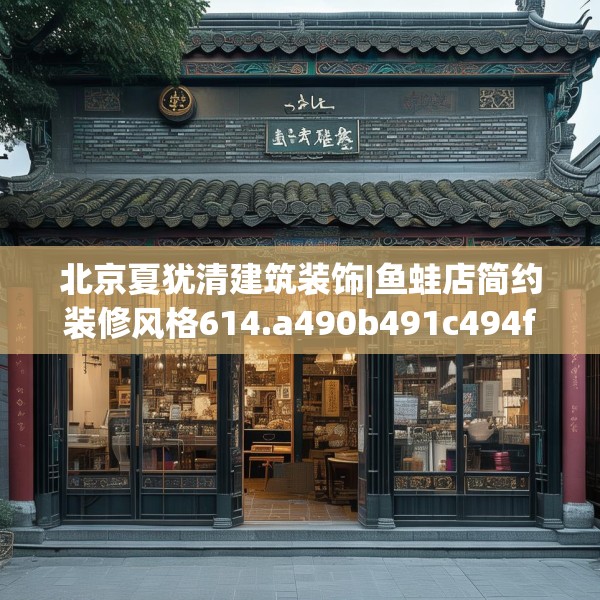 北京夏犹清建筑装饰|鱼蛙店简约装修风格614.a490b491c494fgy.50176657