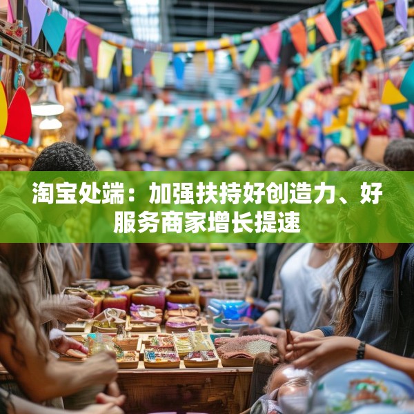 淘宝处端：加强扶持好创造力、好服务商家增长提速