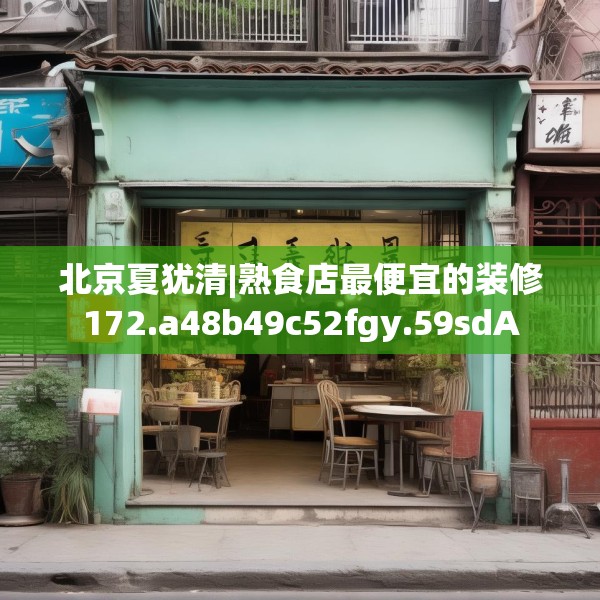北京夏犹清|熟食店最便宜的装修172.a48b49c52fgy.59sdA