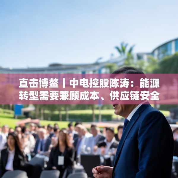 直击博鳌丨中电控股陈涛：能源转型需要兼顾成本、供应链安全和市场需求
