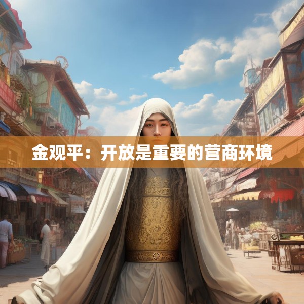 金观平：开放是重要的营商环境