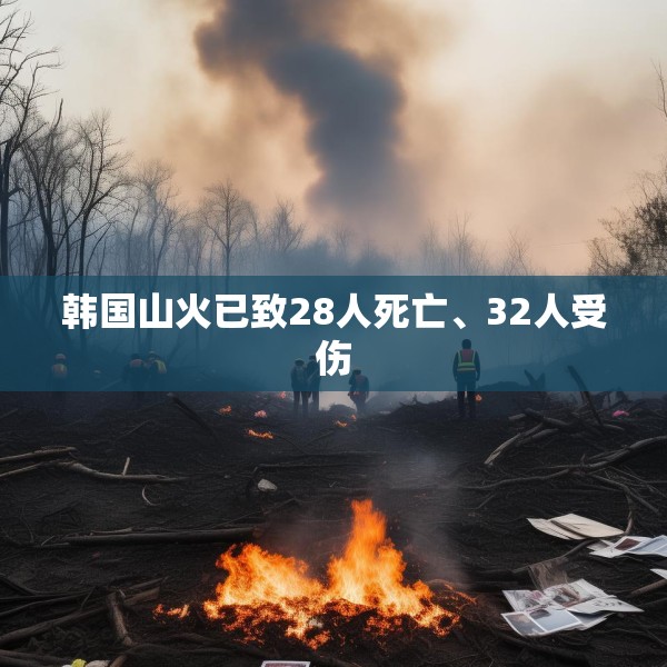 韩国山火已致28人死亡、32人受伤