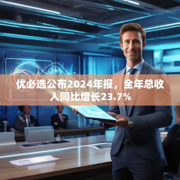 优必选公布2024年报，全年总收入同比增长23.7%