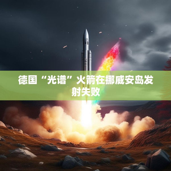 德国“光谱”火箭在挪威安岛发射失败