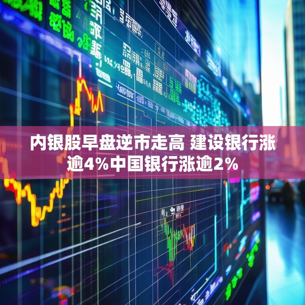 内银股早盘逆市走高 建设银行涨逾4%中国银行涨逾2%