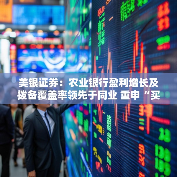 美银证券：农业银行盈利增长及拨备覆盖率领先于同业 重申“买入”评级