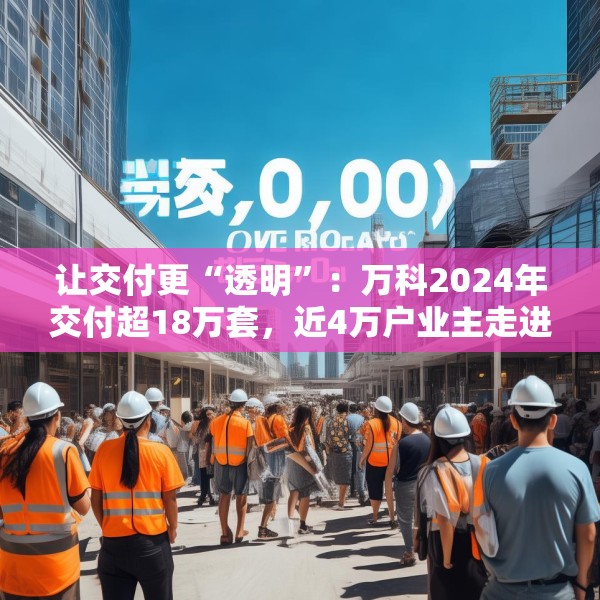 让交付更“透明”：万科2024年交付超18万套，近4万户业主走进工地实地看房