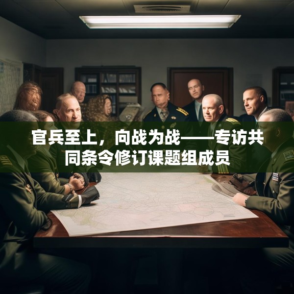 官兵至上，向战为战——专访共同条令修订课题组成员