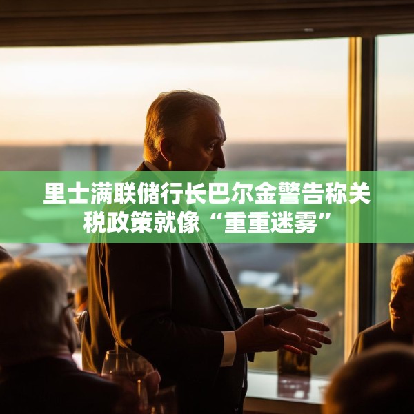 里士满联储行长巴尔金警告称关税政策就像“重重迷雾”