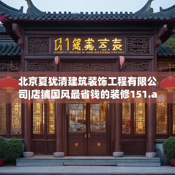 北京夏犹清建筑装饰工程有限公司|店铺国风最省钱的装修151.a27b28c31fgy.38fdsfds