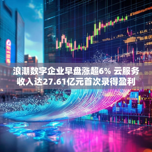 浪潮数字企业早盘涨超6% 云服务收入达27.61亿元首次录得盈利