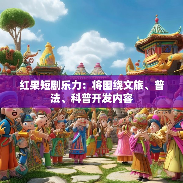 红果短剧乐力：将围绕文旅、普法、科普开发内容