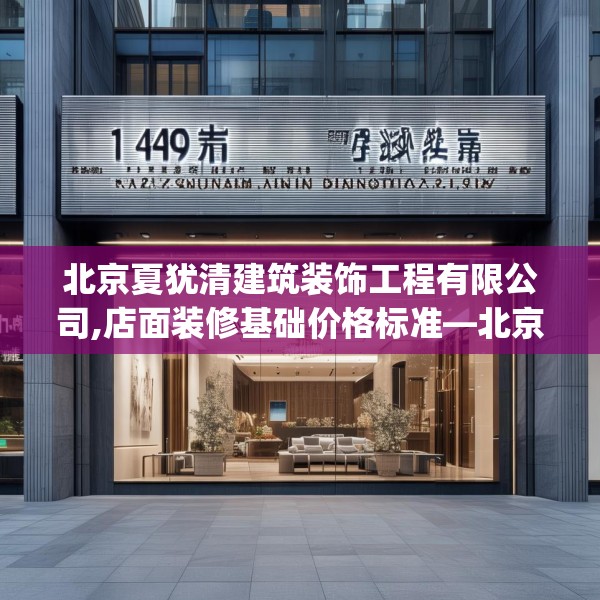 北京夏犹清建筑装饰工程有限公司,店面装修基础价格标准—北京夏犹清建筑装饰工程有限公司149.a25b26c29fgy.36fds