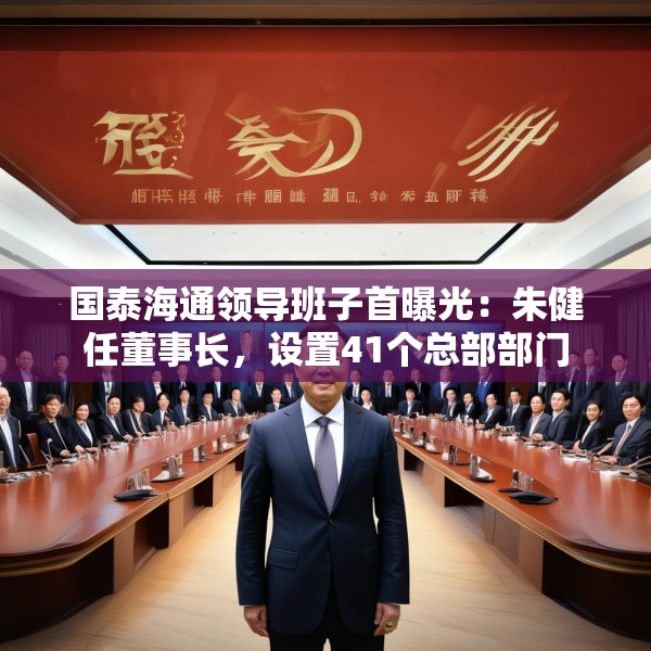 国泰海通领导班子首曝光：朱健任董事长，设置41个总部部门