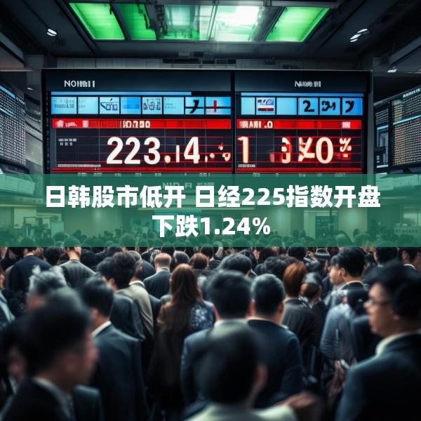 日韩股市低开 日经225指数开盘下跌1.24%
