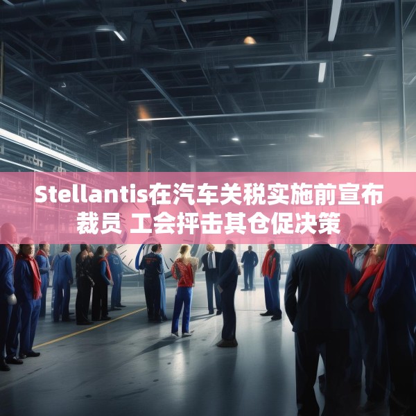 Stellantis在汽车关税实施前宣布裁员 工会抨击其仓促决策