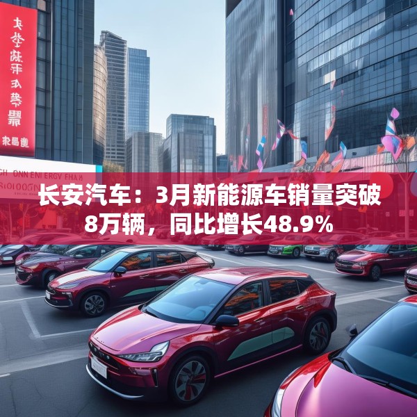 长安汽车：3月新能源车销量突破8万辆，同比增长48.9%