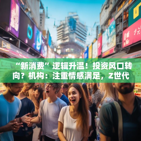 “新消费”逻辑升温！投资风口转向？机构：注重情感满足，Z世代成为消费主力，长期看好消费升级机会