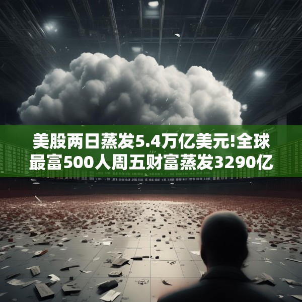 美股两日蒸发5.4万亿美元!全球最富500人周五财富蒸发3290亿 疫情以来最惨