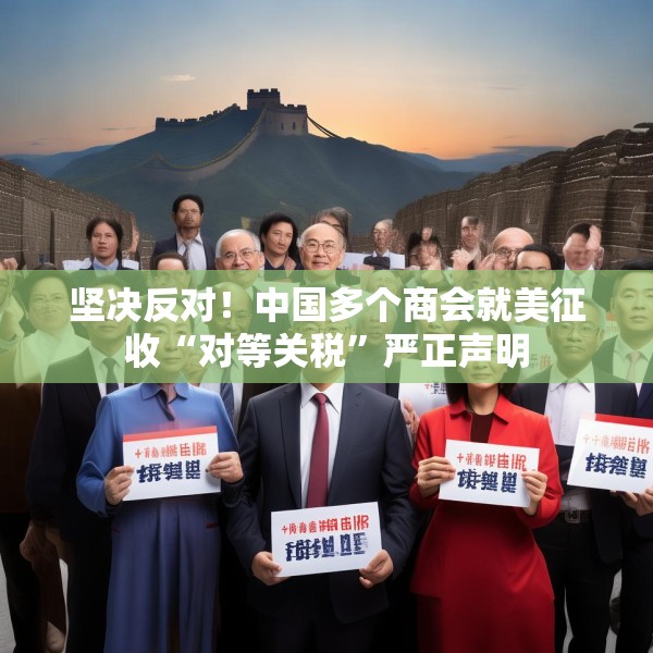 坚决反对！中国多个商会就美征收“对等关税”严正声明
