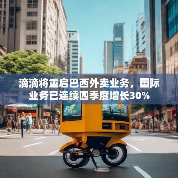 滴滴将重启巴西外卖业务，国际业务已连续四季度增长30%