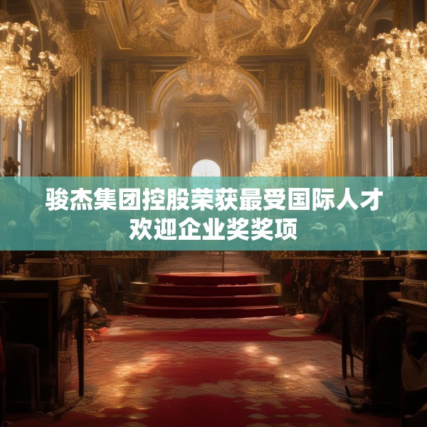 骏杰集团控股荣获最受国际人才欢迎企业奖奖项
