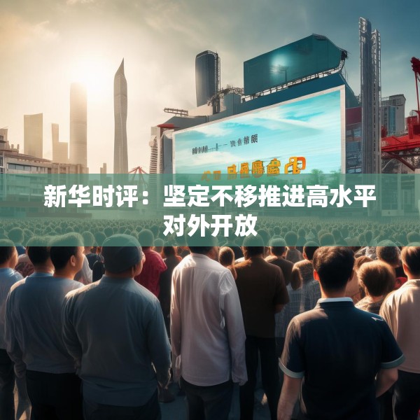 新华时评：坚定不移推进高水平对外开放