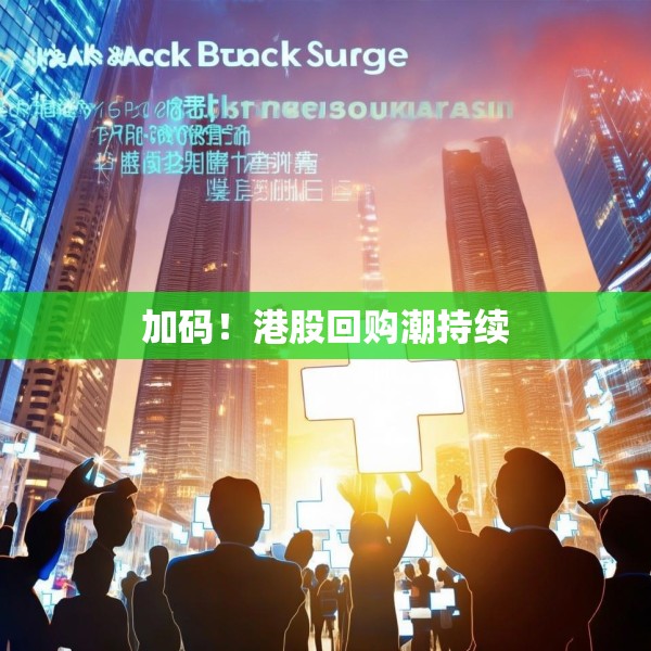 加码！港股回购潮持续