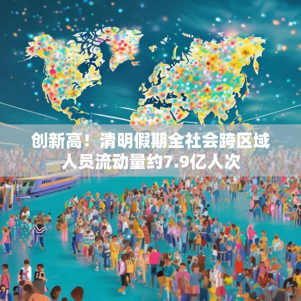 创新高！清明假期全社会跨区域人员流动量约7.9亿人次