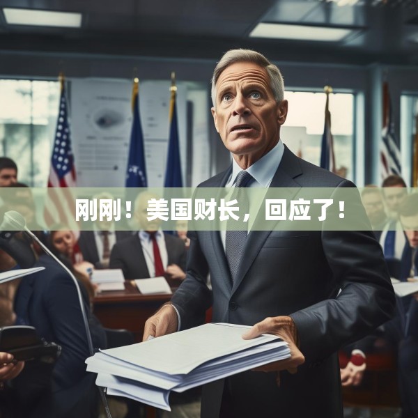 刚刚！美国财长，回应了！