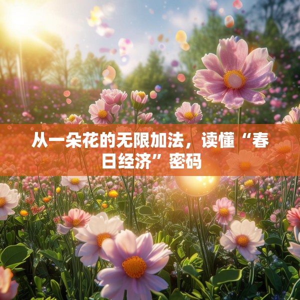 从一朵花的无限加法，读懂“春日经济”密码