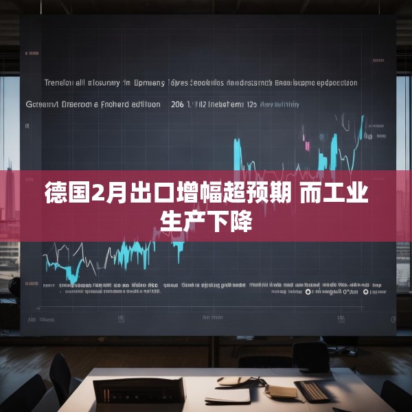 德国2月出口增幅超预期 而工业生产下降