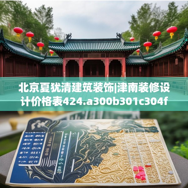 北京夏犹清建筑装饰|津南装修设计价格表424.a300b301c304fgy.311sdA