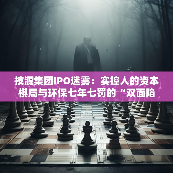 技源集团IPO迷雾：实控人的资本棋局与环保七年七罚的“双面陷阱”