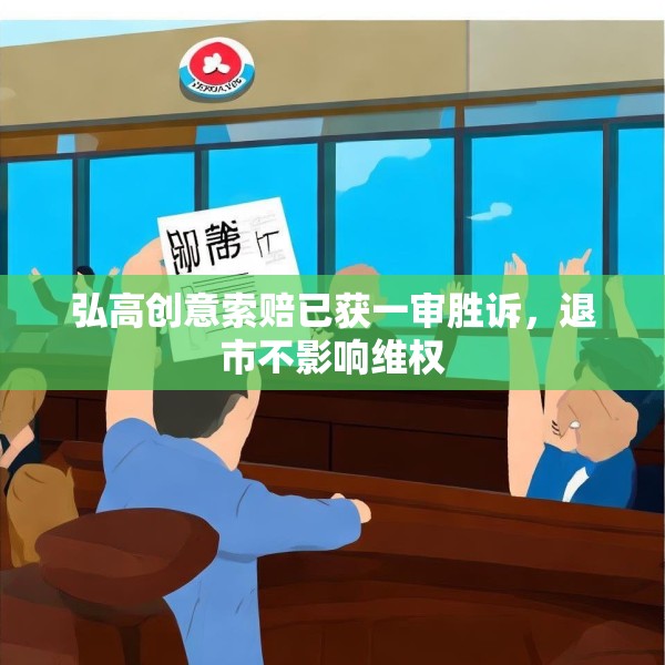弘高创意索赔已获一审胜诉，退市不影响维权