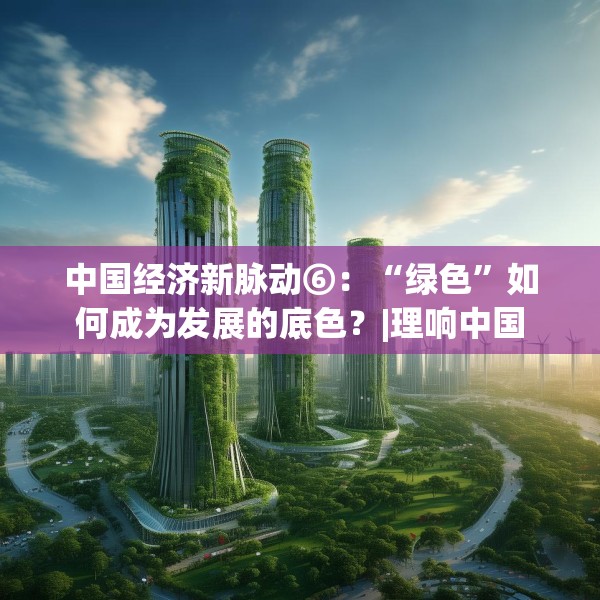 中国经济新脉动⑥：“绿色”如何成为发展的底色？|理响中国