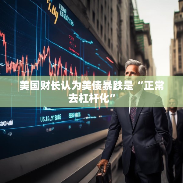 美国财长认为美债暴跌是“正常去杠杆化”