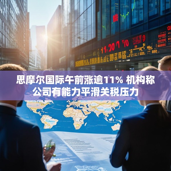 思摩尔国际午前涨逾11% 机构称公司有能力平滑关税压力