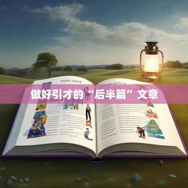 做好引才的“后半篇”文章
