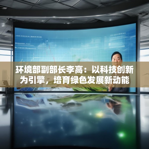 环境部副部长李高：以科技创新为引擎，培育绿色发展新动能