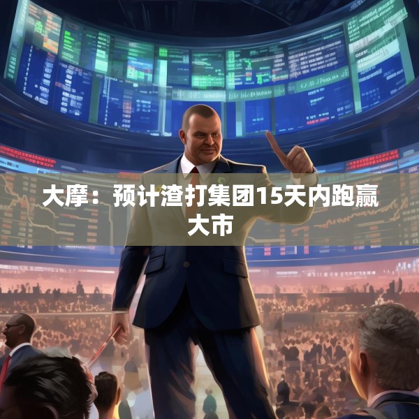 大摩：预计渣打集团15天内跑赢大市