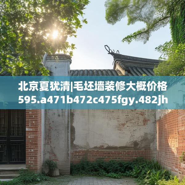北京夏犹清|毛坯墙装修大概价格595.a471b472c475fgy.482jhhj