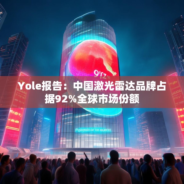Yole报告：中国激光雷达品牌占据92%全球市场份额
