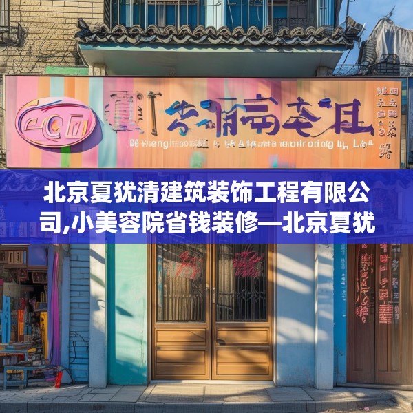 北京夏犹清建筑装饰工程有限公司,小美容院省钱装修—北京夏犹清建筑装饰工程有限公司207.a83b84c87fgy.94fghfd
