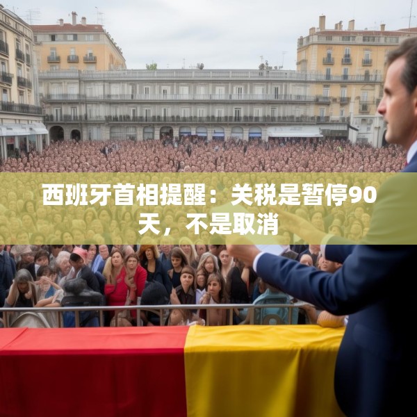 西班牙首相提醒：关税是暂停90天，不是取消