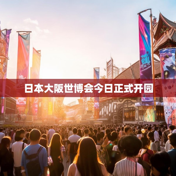 日本大阪世博会今日正式开园