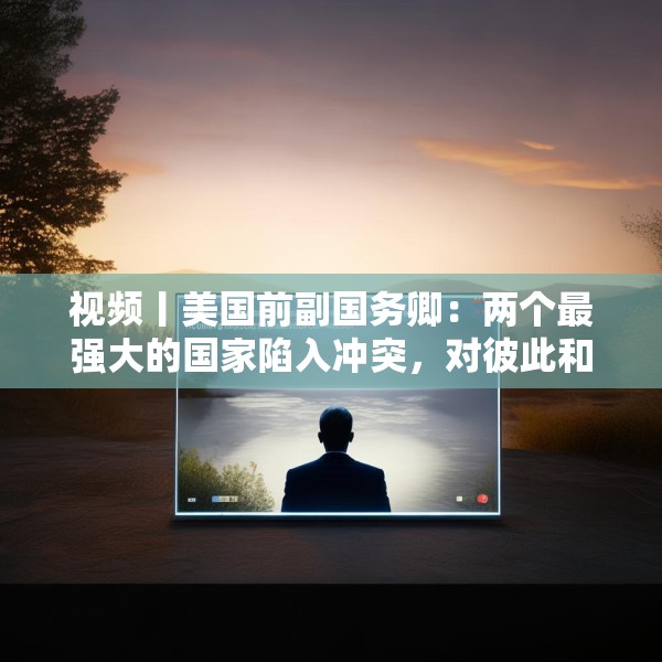视频丨美国前副国务卿：两个最强大的国家陷入冲突，对彼此和世界都无益处，中美两国合作需以信任为根基