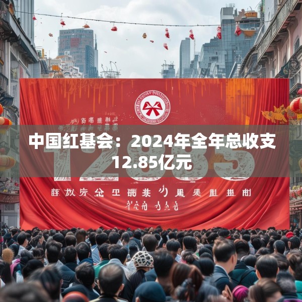 中国红基会：2024年全年总收支12.85亿元