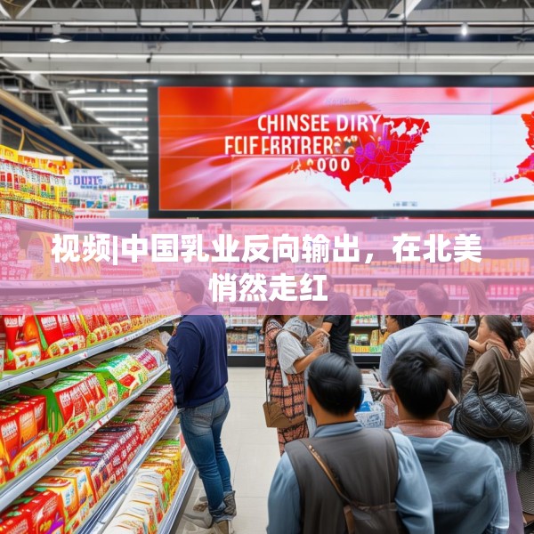 视频|中国乳业反向输出，在北美悄然走红