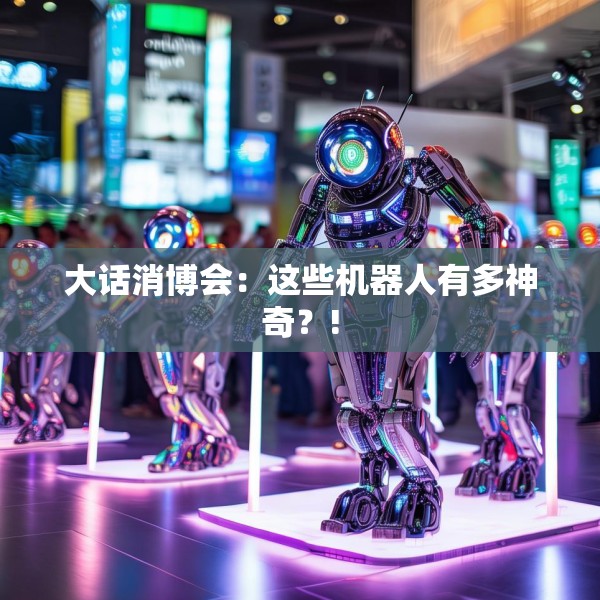大话消博会：这些机器人有多神奇？!